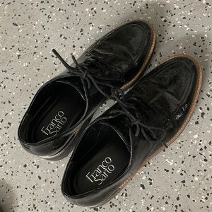 Franco Sarto black loafers